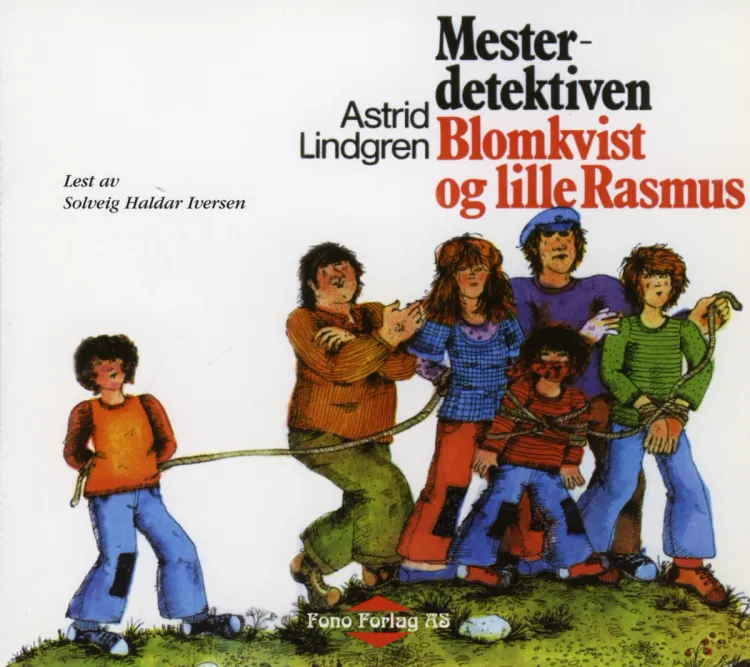 Omslag Mesterdetektiven Blomkvist og lille Rasmus av Astrid Lindgren (CD)