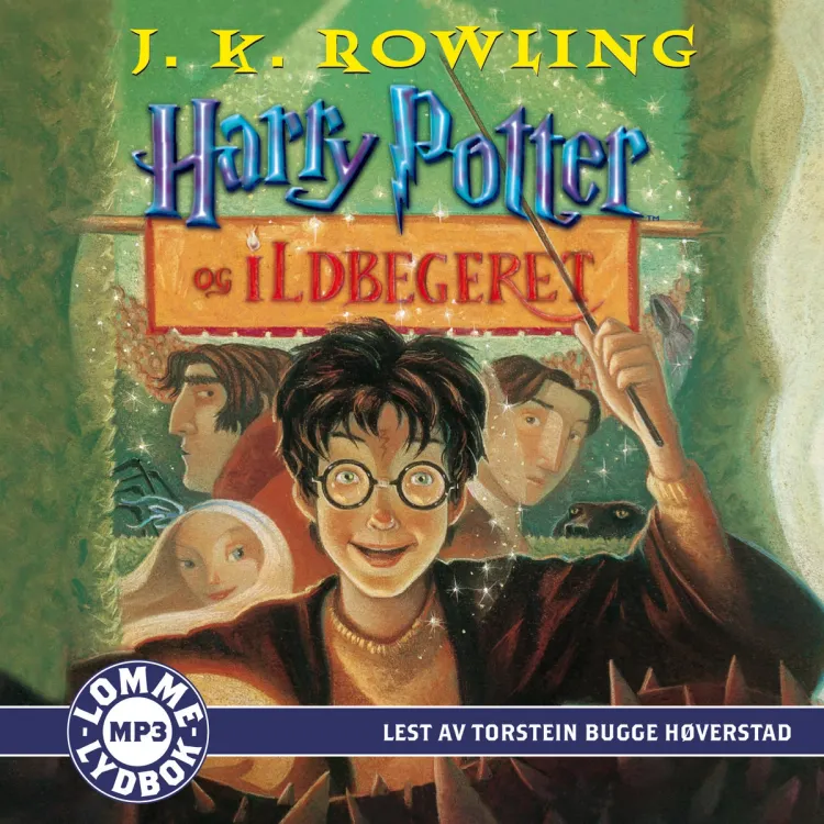 Omslag Harry Potter og Ildbegeret av J.K. Rowling (CD)