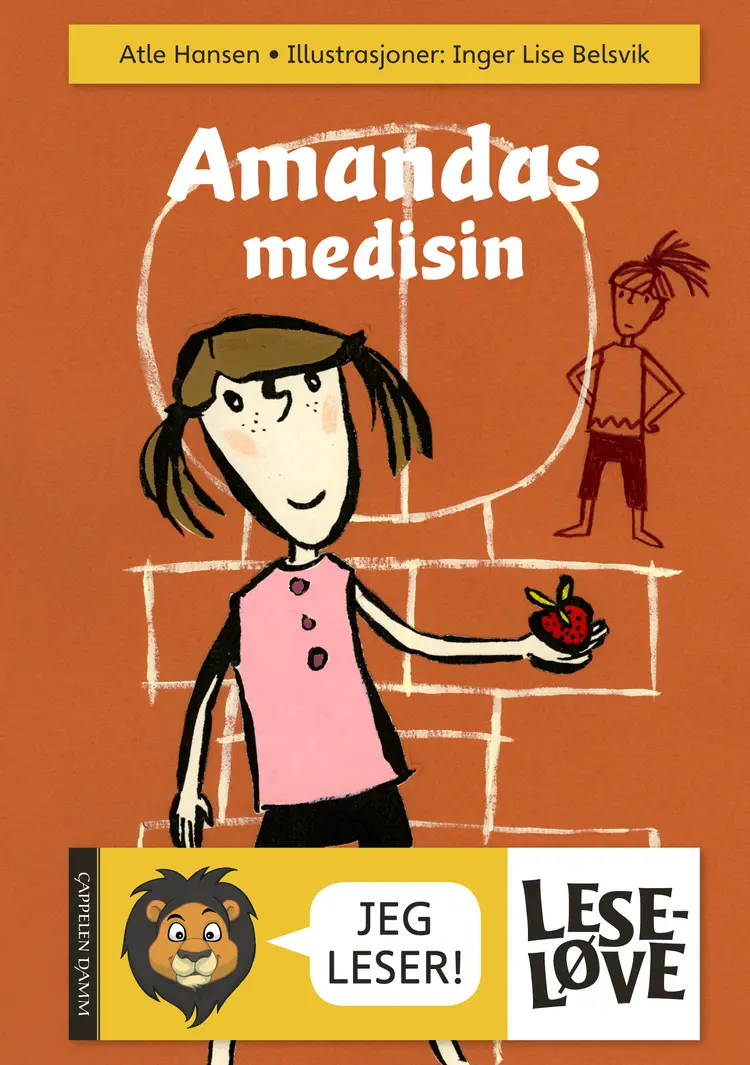 Omslag Leseløve - Amandas medisin av Atle Hansen (Ebok)