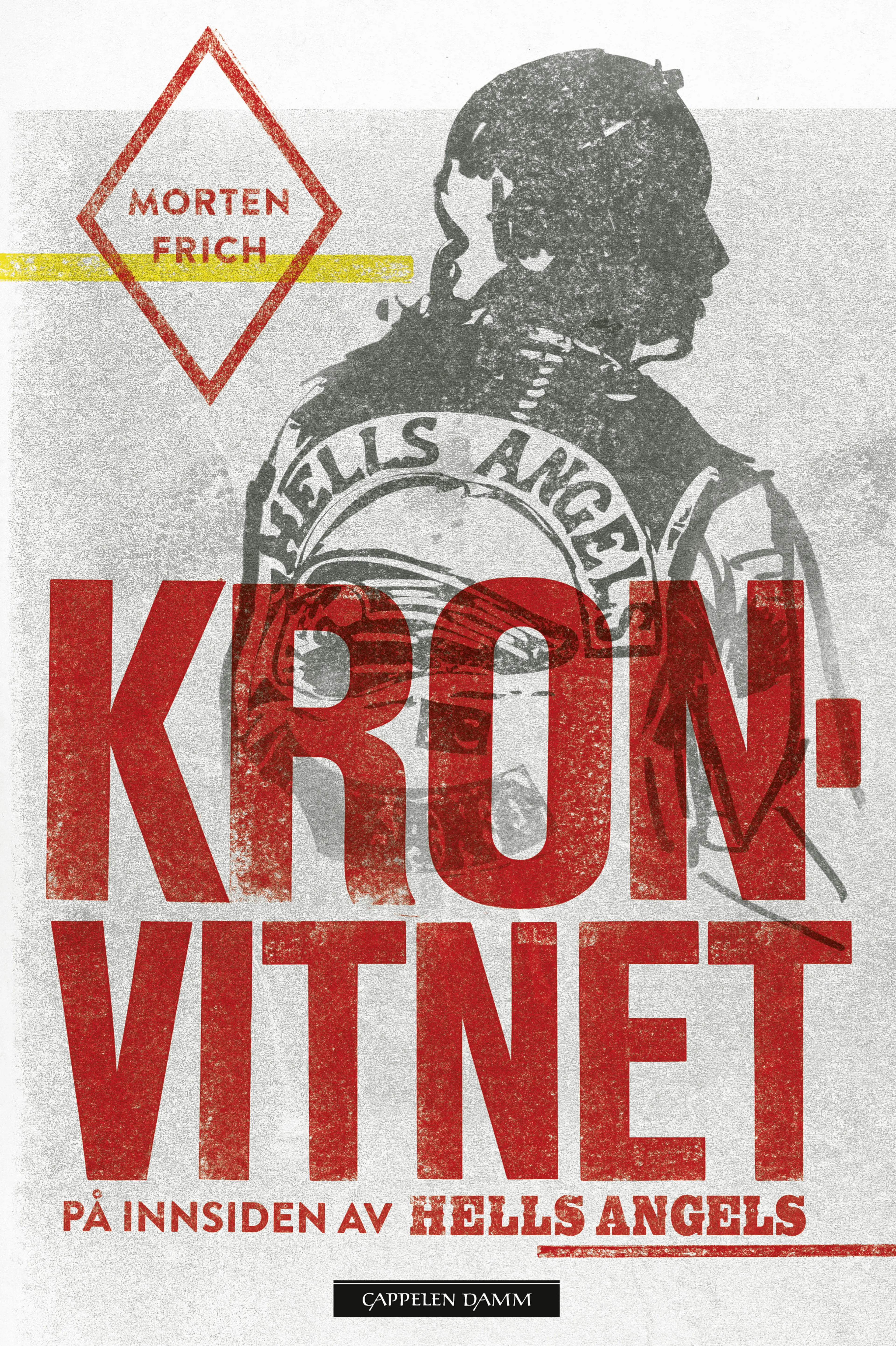 Omslag Kronvitnet av Morten Frich (Innbundet)