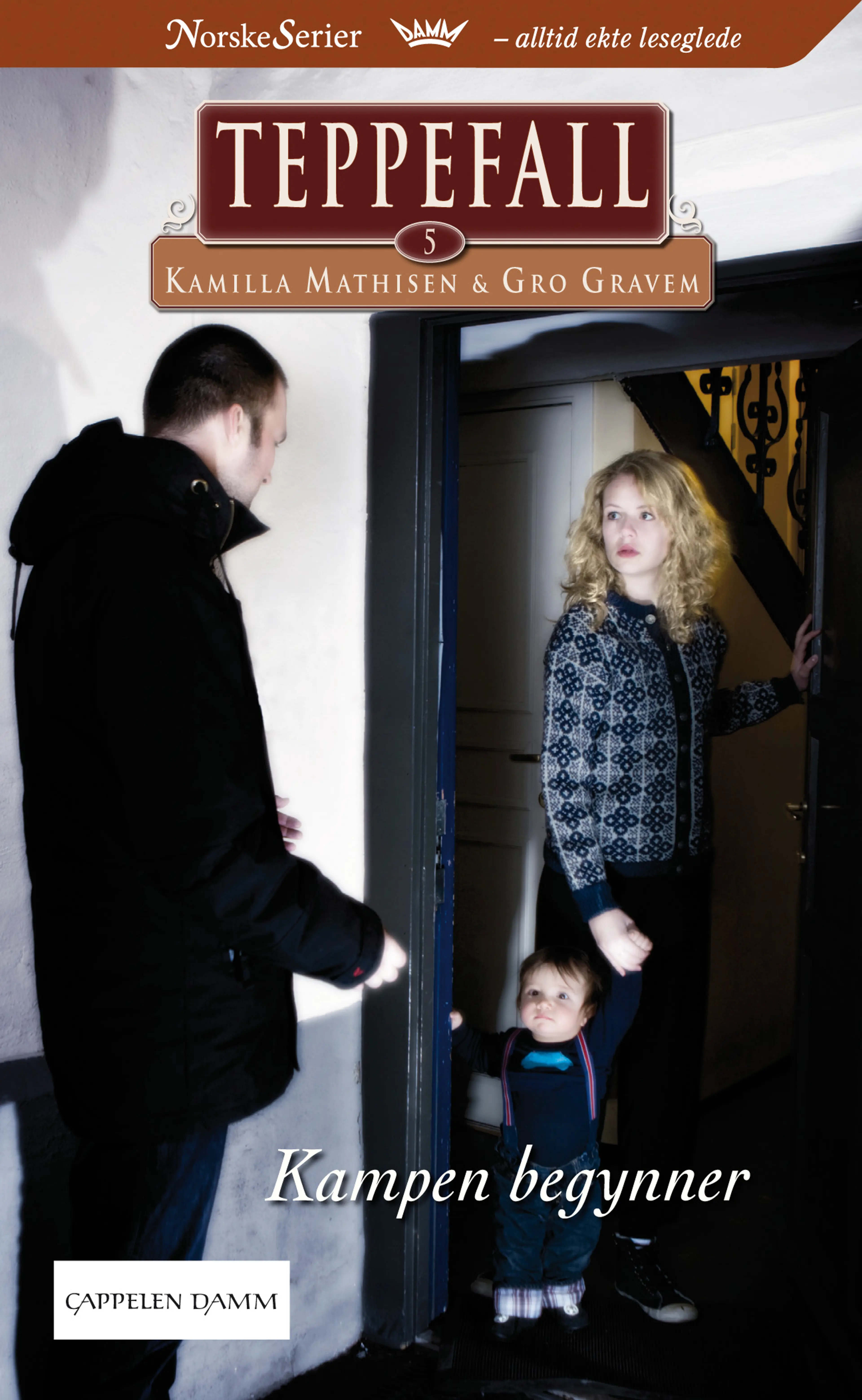 Omslag Kampen begynner av Kamilla Mathisen og Gro Gravem (Heftet)