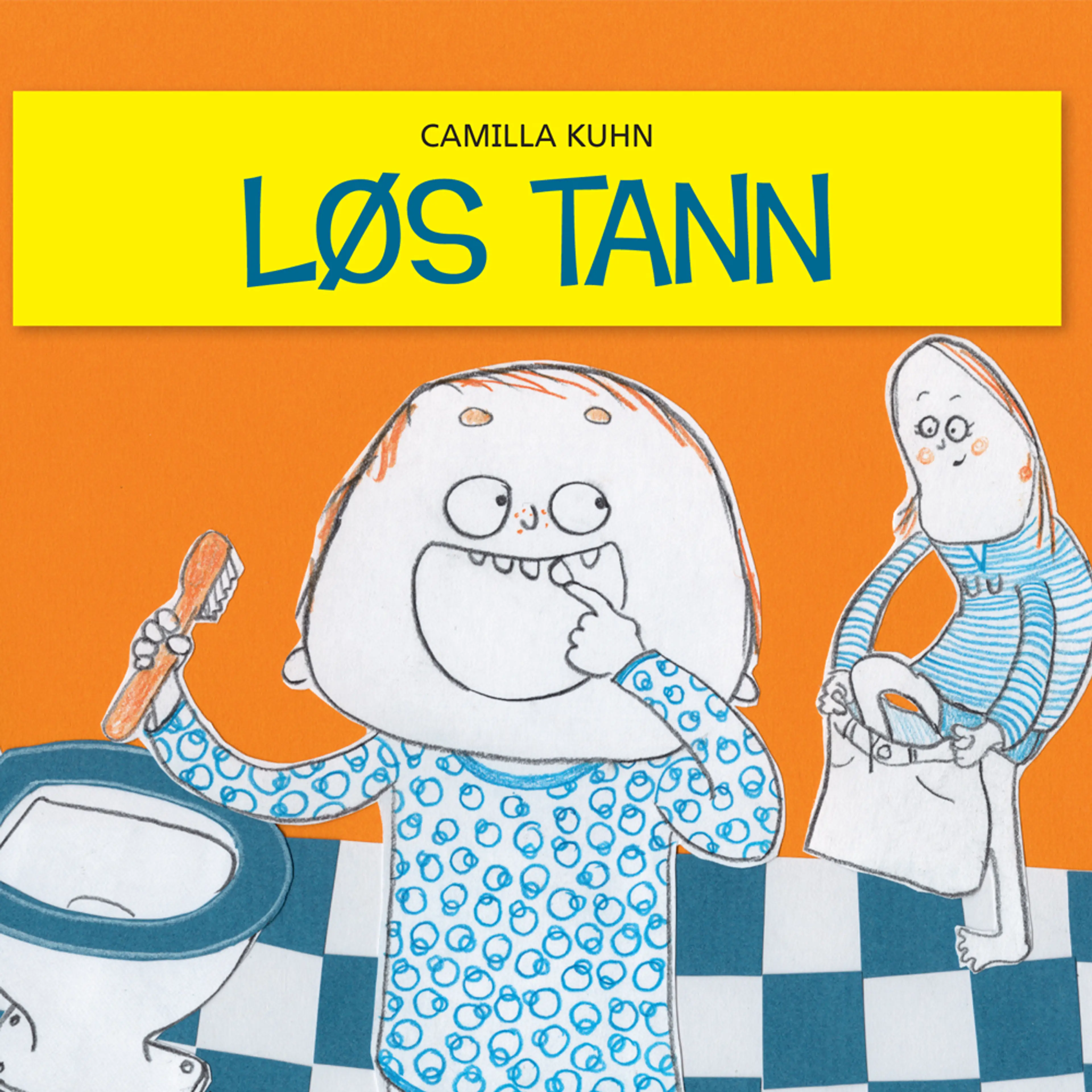 Omslag Løs tann av Camilla Kuhn (Lydbok)