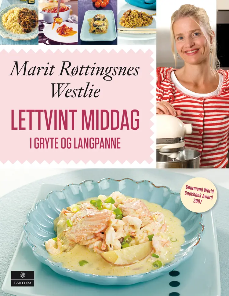 Omslag Lettvint middag av Marit Røttingsnes Westlie (Innbundet)