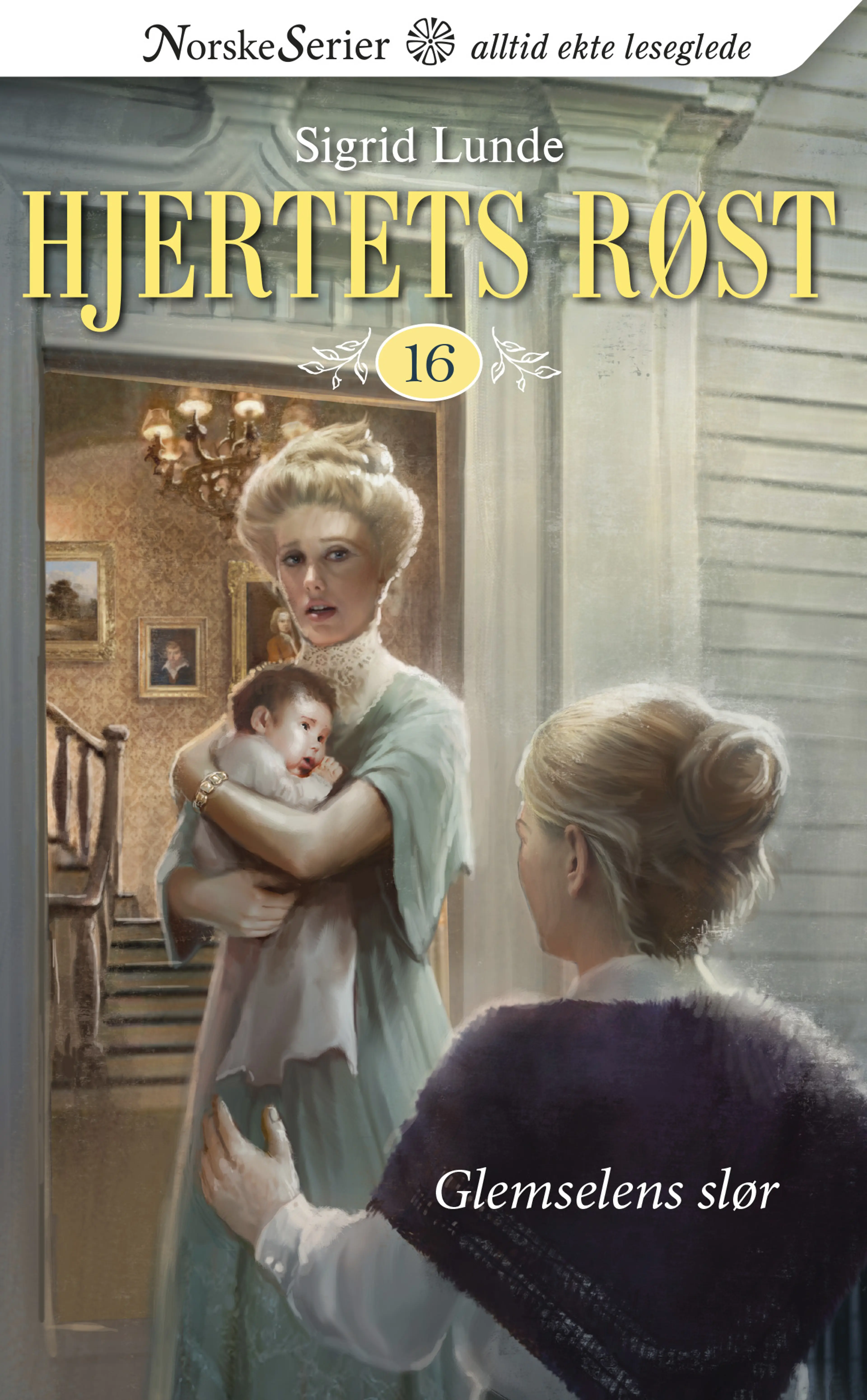 Omslag Glemselens slør av Sigrid Lunde (Heftet)