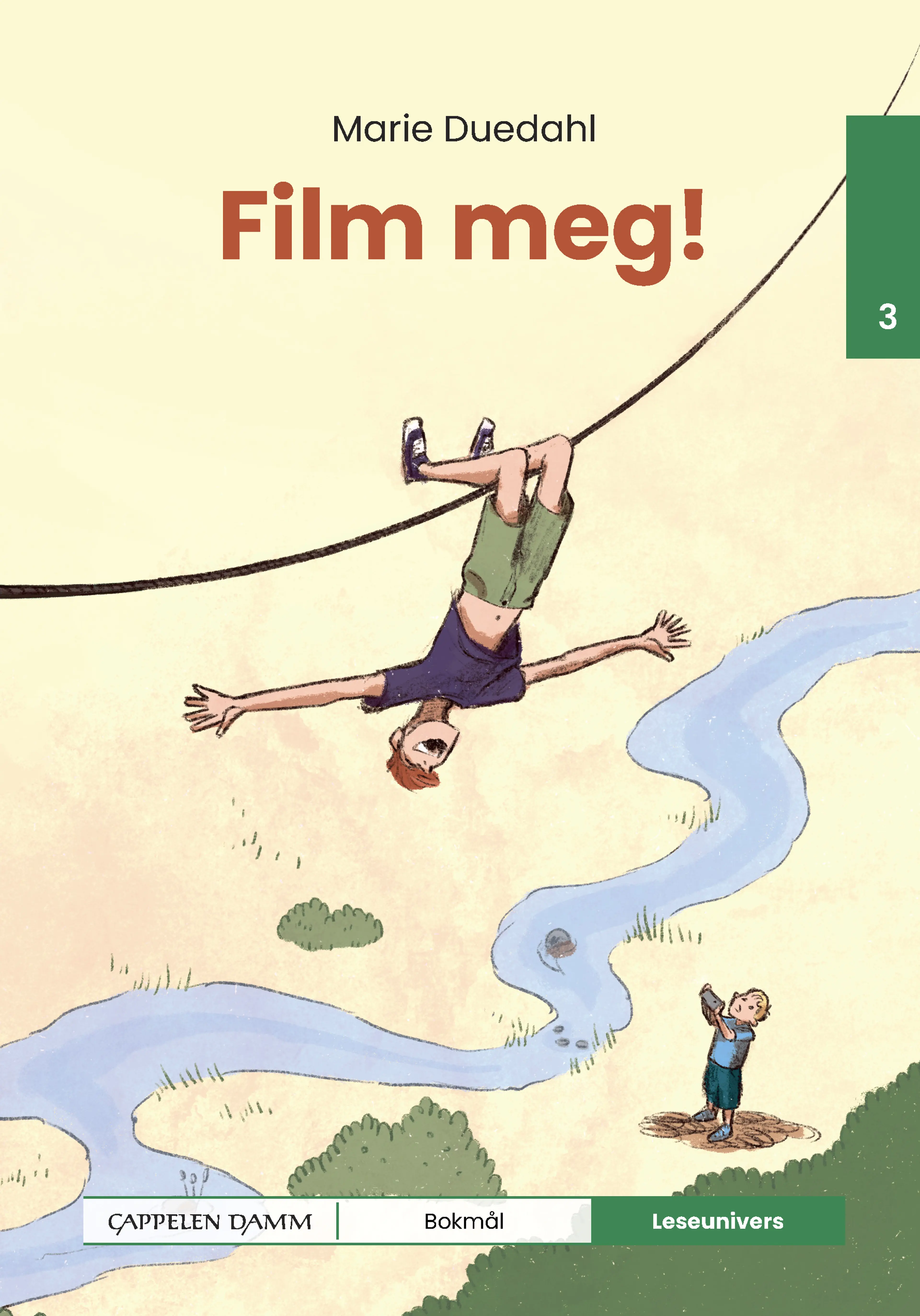 Omslag Leseunivers 3: Film meg! av Marie Duedahl (Innbundet)