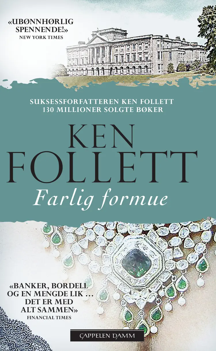 Omslag Farlig formue av Ken Follett (Heftet)