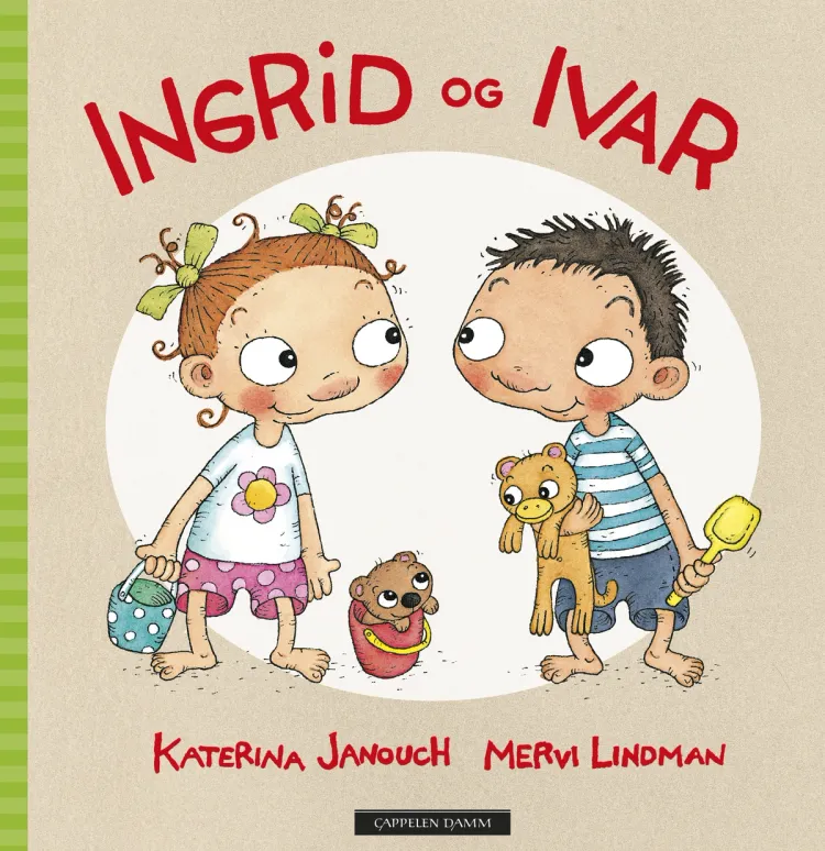 Omslag Ingrid og Ivar av Katerina Janouch (Innbundet)