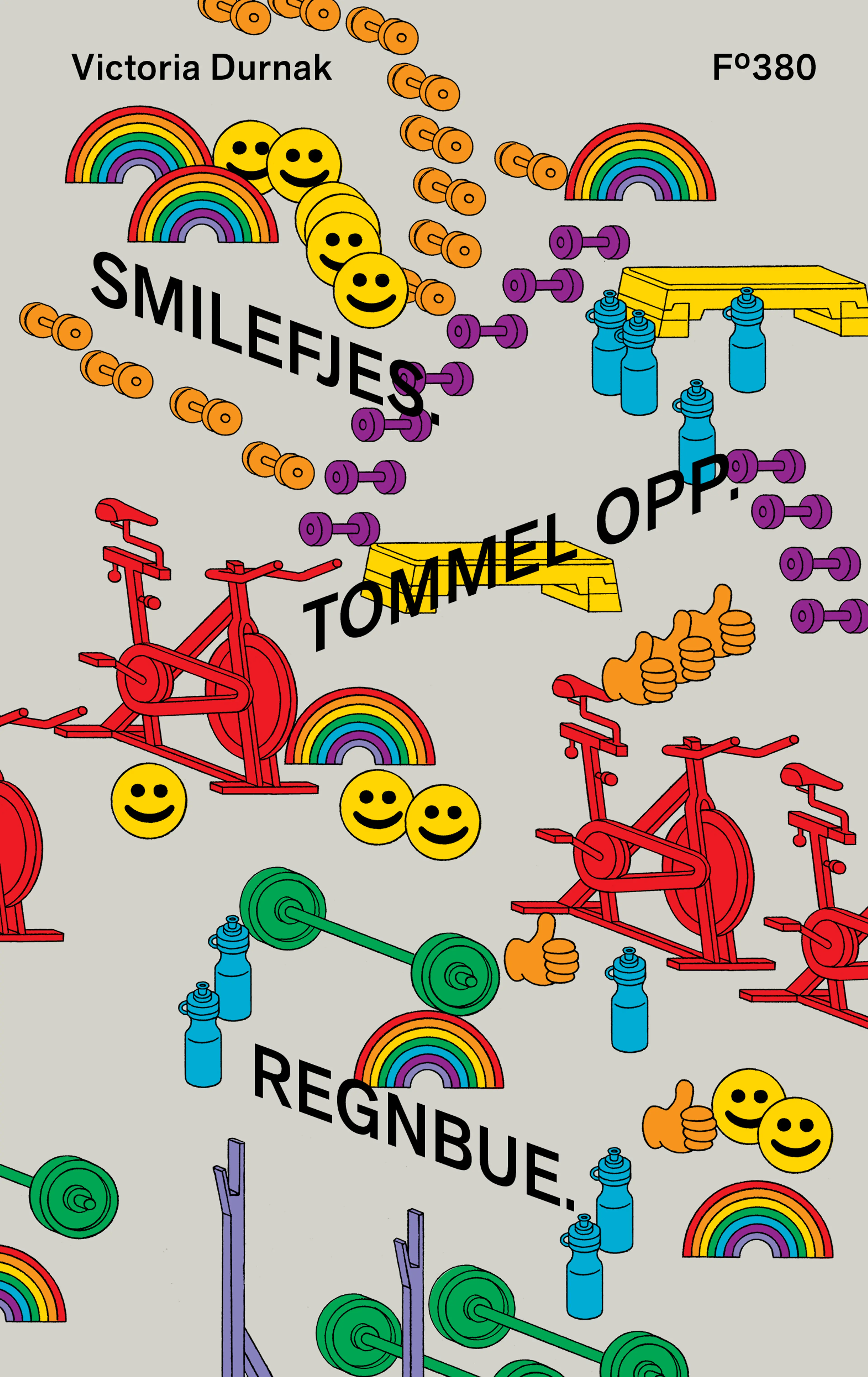 Omslag Smilefjes. Tommel opp. Regnbue. av Victoria Durnak (Innbundet)