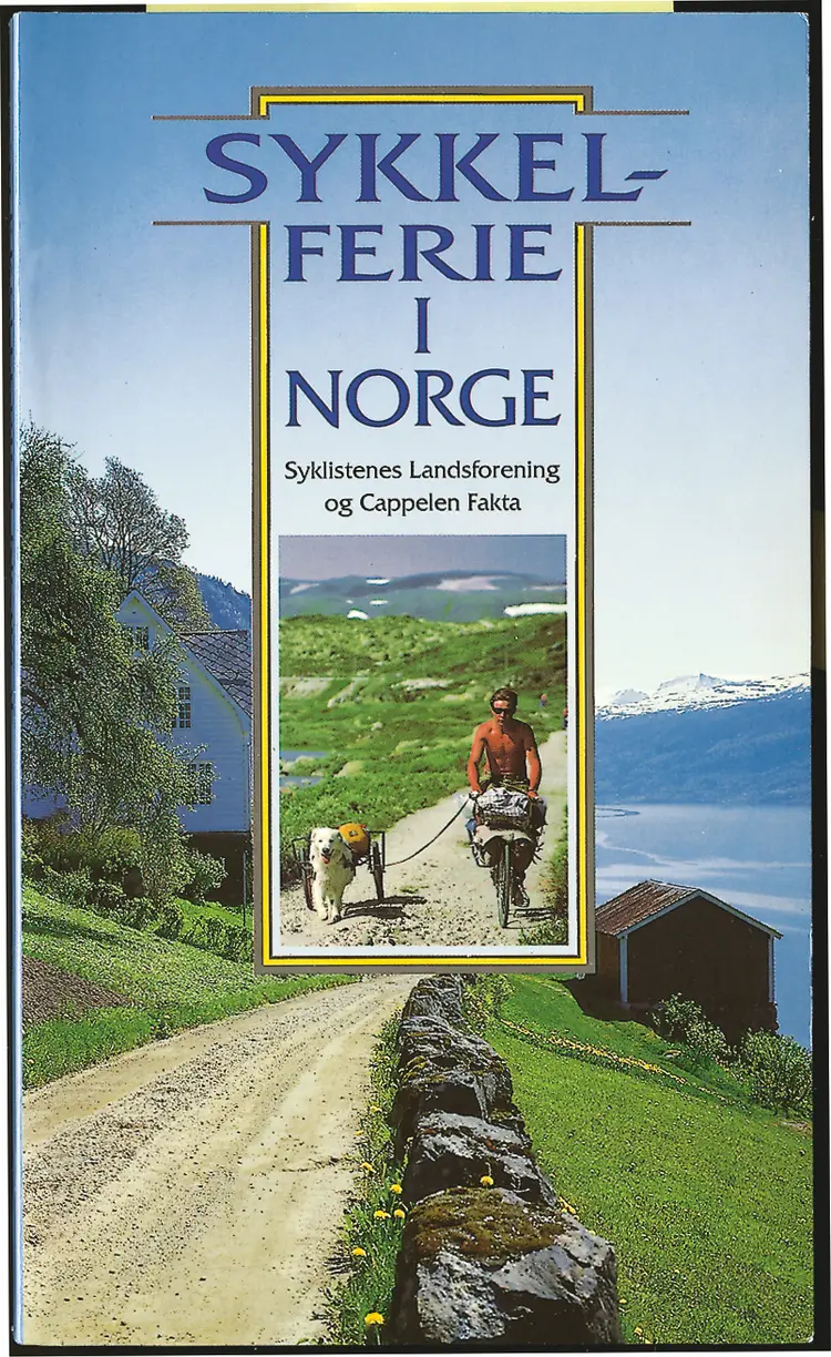 Omslag Sykkelferie i norge av Jenseth/Skjerven (Heftet)