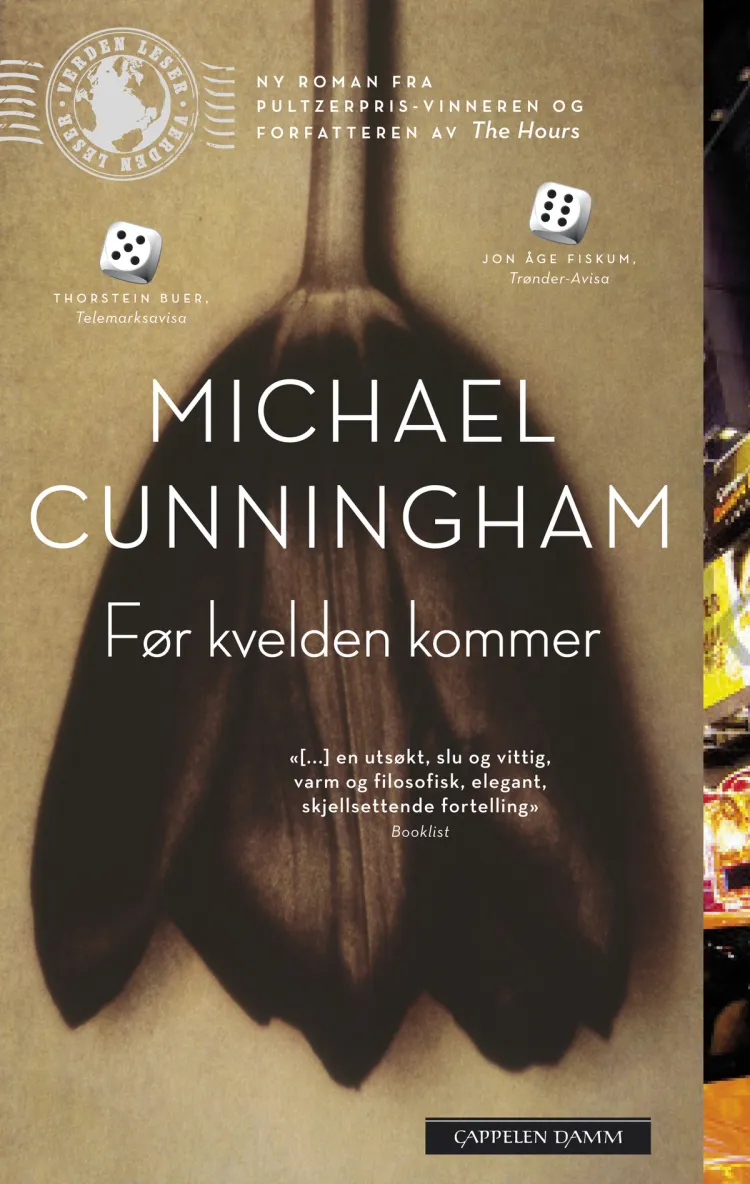 Omslag Før kvelden kommer av Michael Cunningham (Heftet)