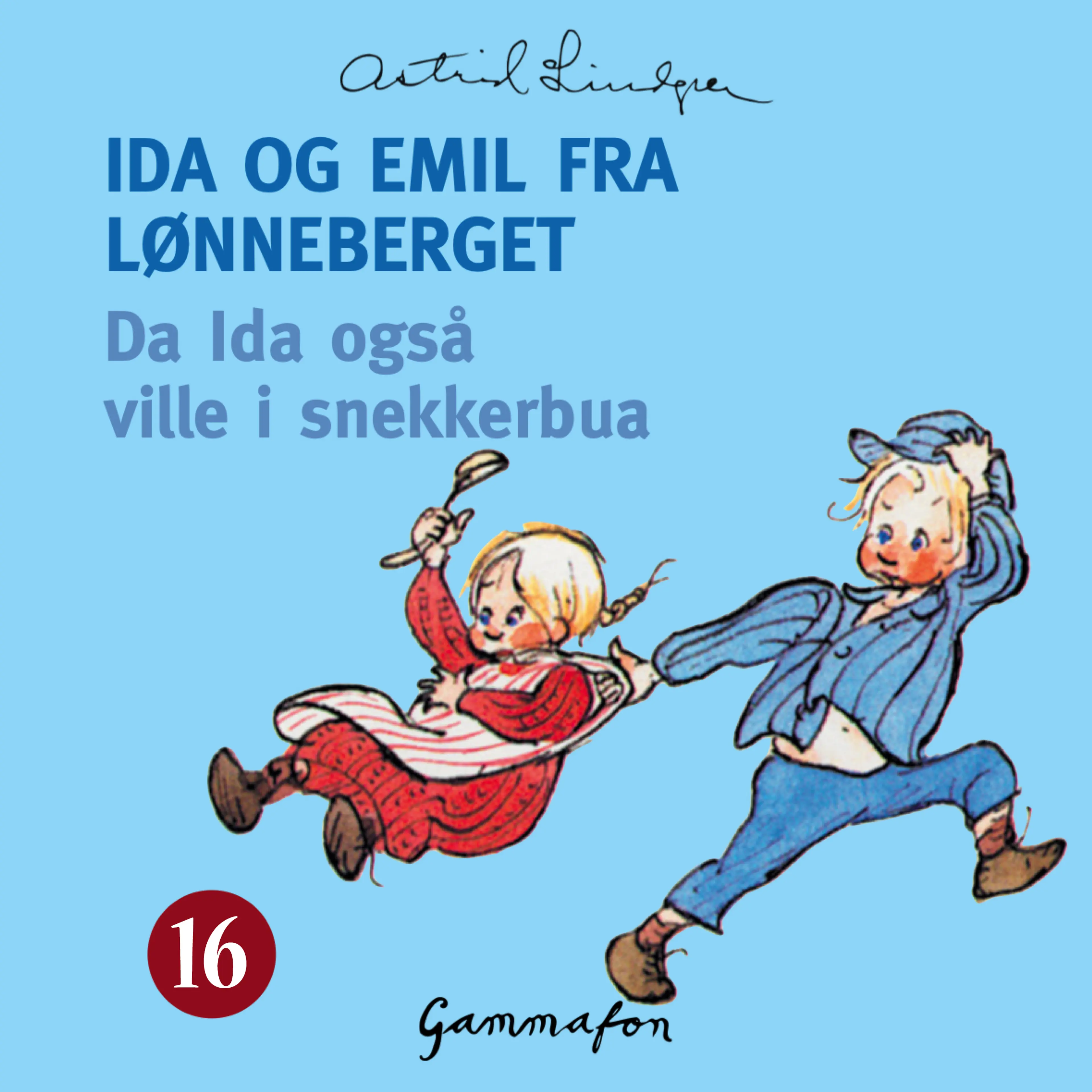 Omslag Da Ida også ville i snekkerbua av Astrid Lindgren (Lydbok)