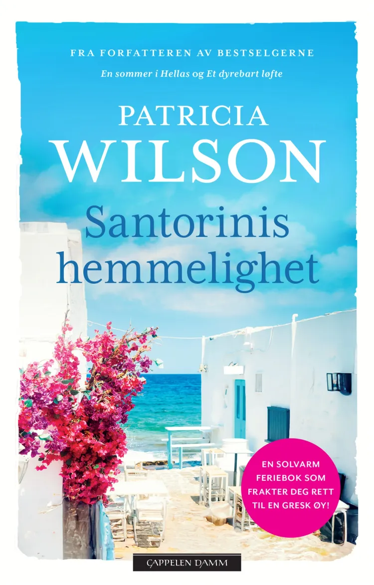 Omslag Santorinis hemmelighet av Patricia Wilson (Heftet)