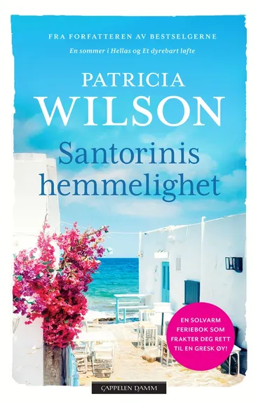 Omslag Santorinis hemmelighet av Patricia Wilson (Ebok)