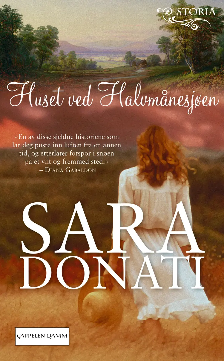 Omslag Huset ved Halvmånesjøen av Sara Donati (Heftet)