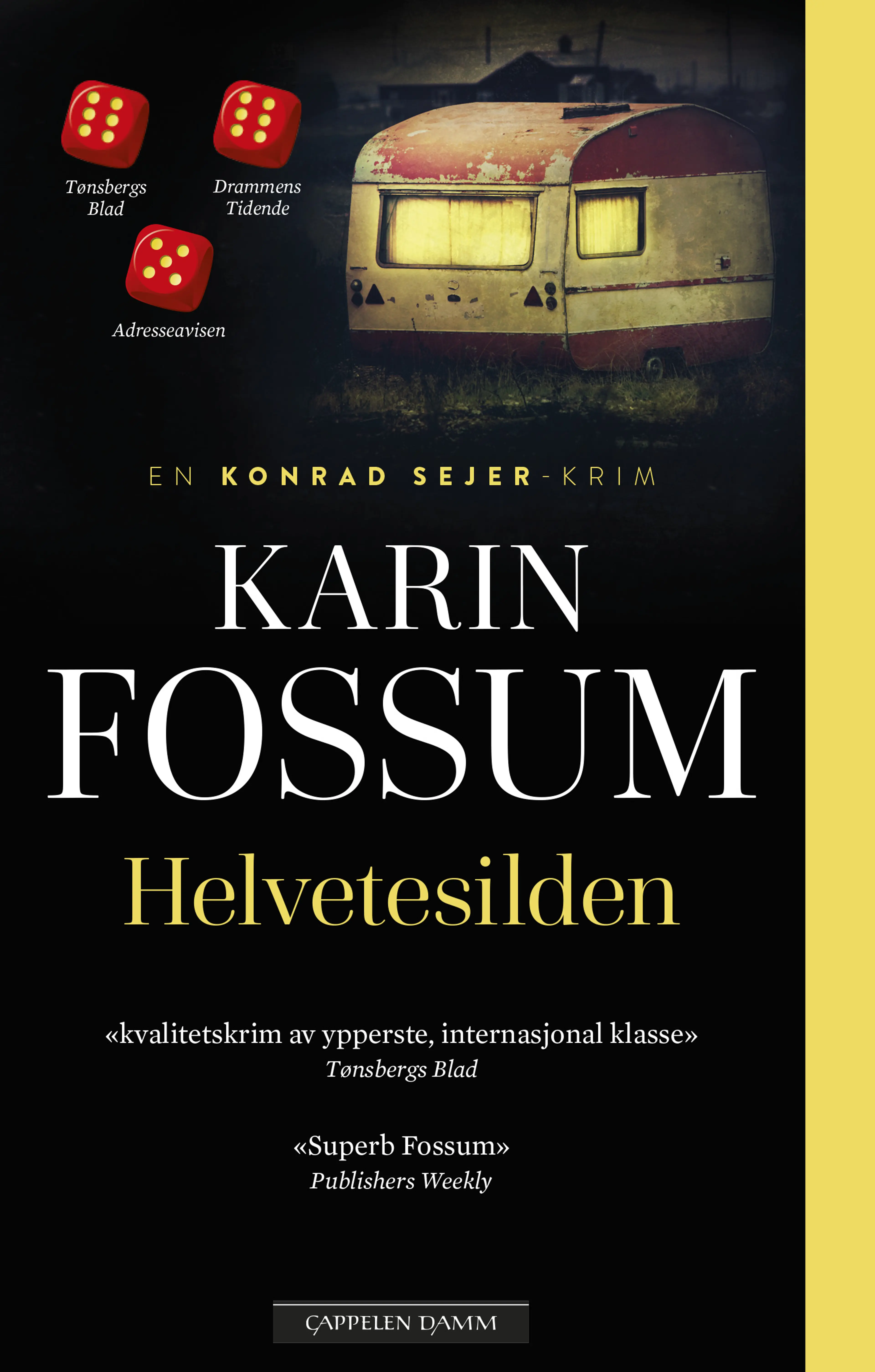Omslag Helvetesilden av Karin Fossum (Heftet)