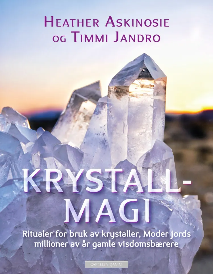 Omslag Krystallmagi av Heather Askinosie og Timmi Jandro (Heftet)