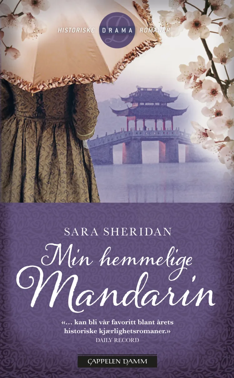 Omslag Min hemmelige Mandarin av Sara Sheridan (Heftet)