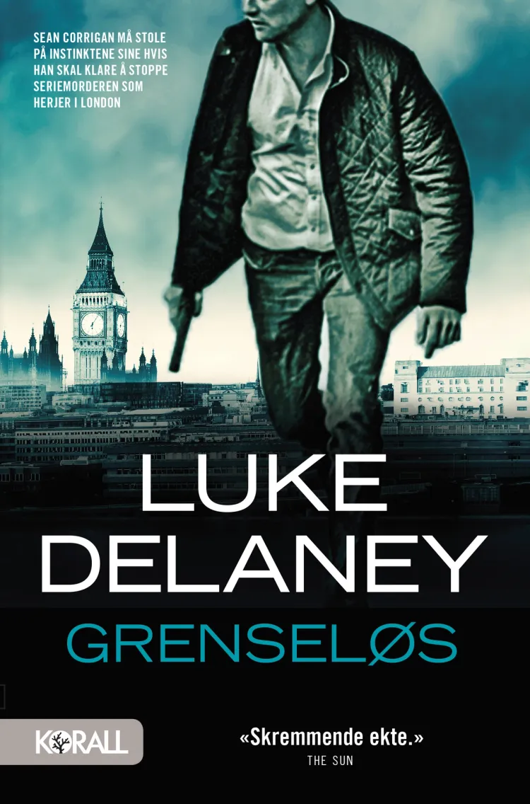 Omslag Grenseløs av Luke Delaney (Innbundet)
