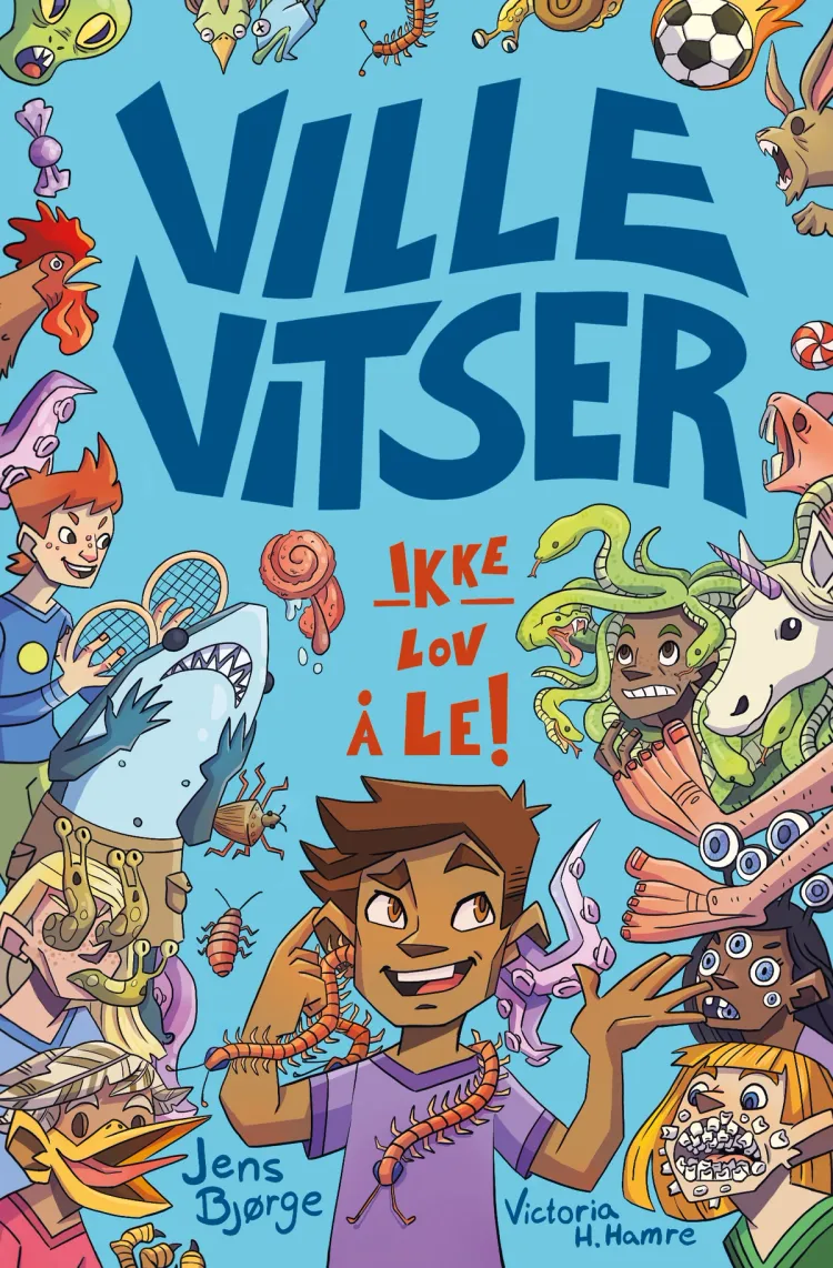 Omslag Ville vitser av Jens Bjørge (Innbundet)