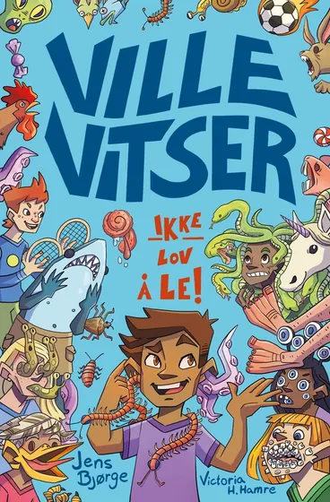 Omslag Ville vitser av Jens Bjørge (Innbundet)