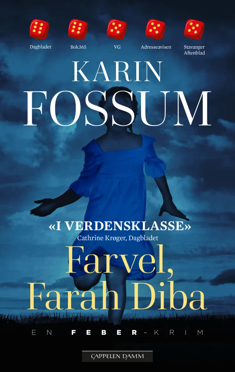 Omslag Farvel, Farah Diba av Karin Fossum (Heftet)