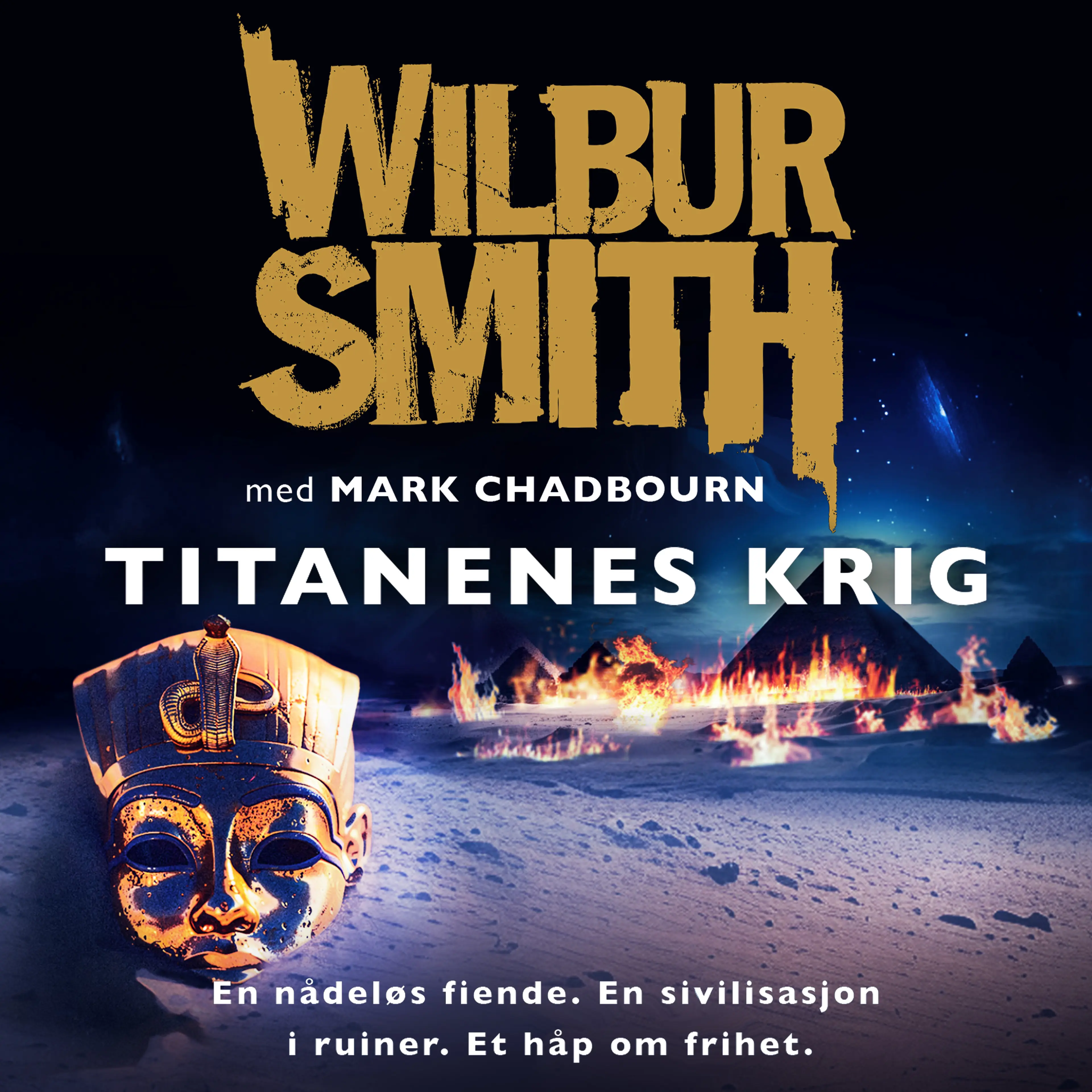 Omslag Titanenes krig av Wilbur Smith (Lydbok)
