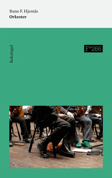 Omslag Orkester av Rune F. Hjemås (Heftet)