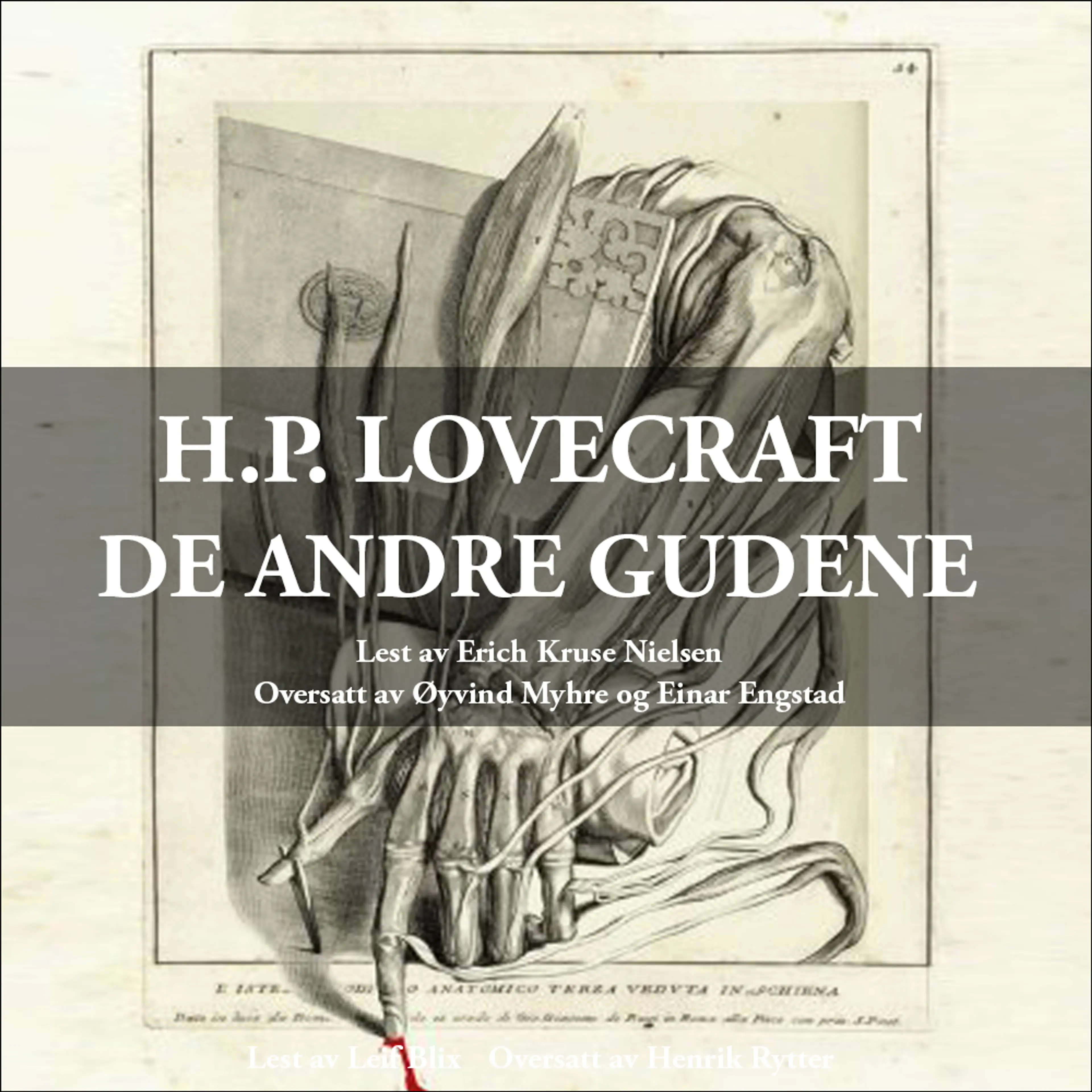 Omslag De andre gudene av Howard Phillips Lovecraft (Lydbok)