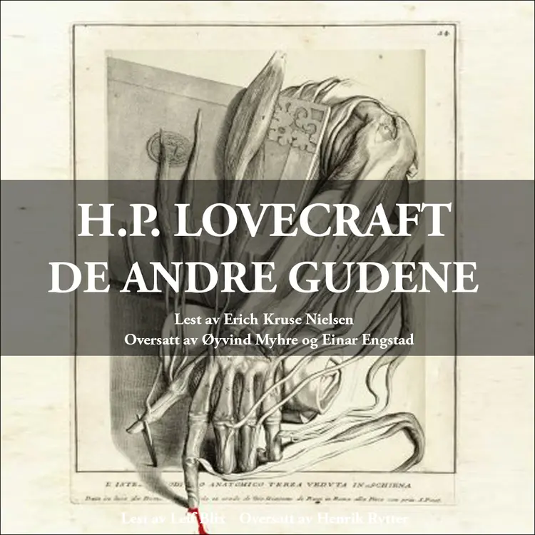 Omslag De andre gudene av Howard Phillips Lovecraft (Lydbok)