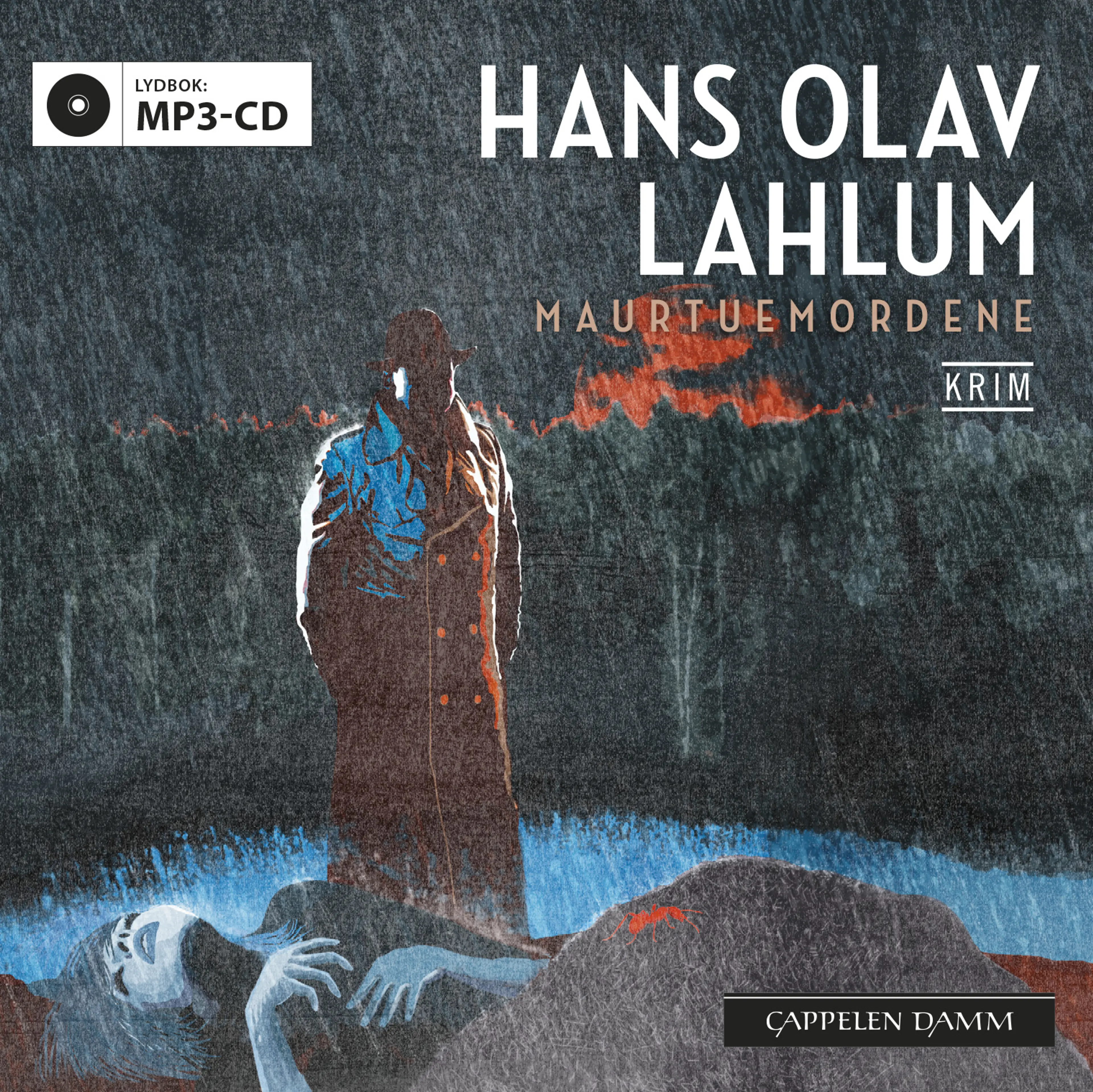 Omslag Maurtuemordene av Hans Olav Lahlum (CD)