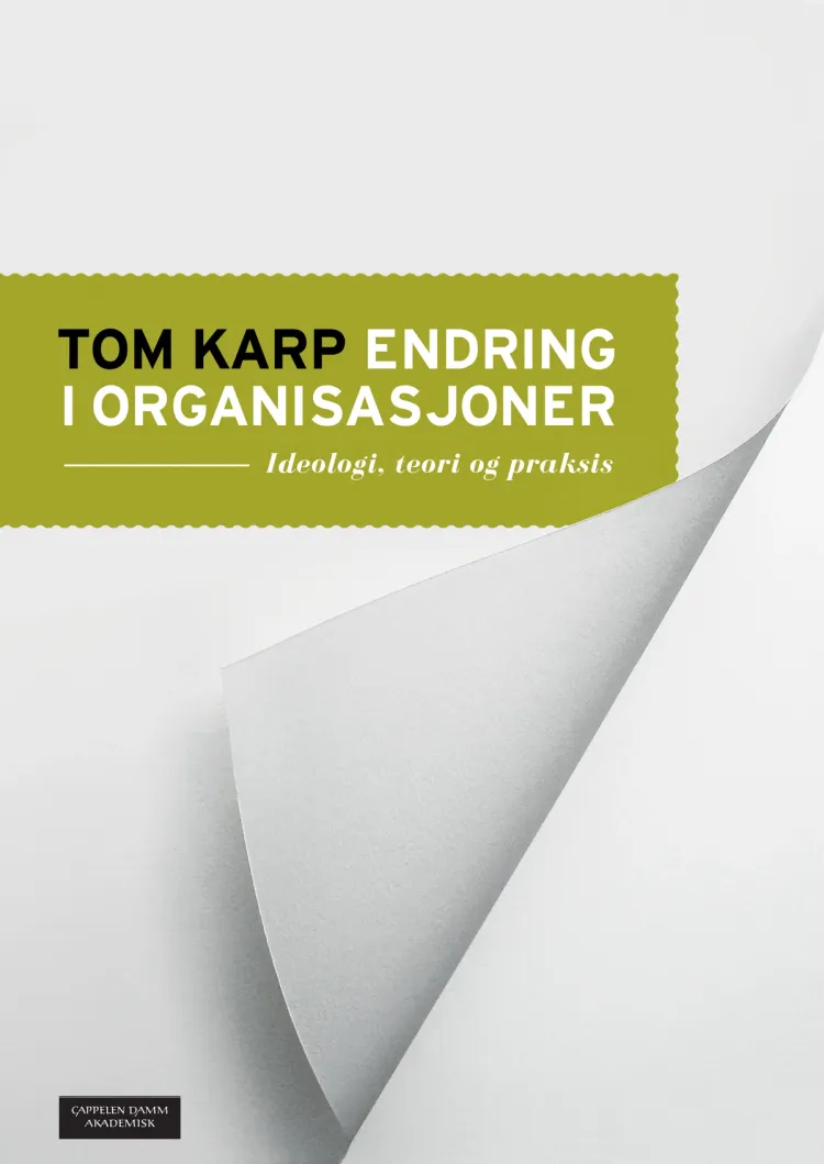 Omslag Endring i organisasjoner av Tom Karp (Heftet)