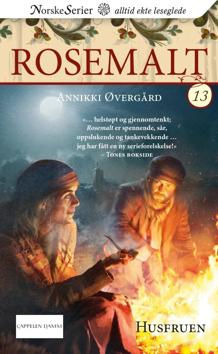 Omslag Husfruen av Annikki Øvergård (Heftet)