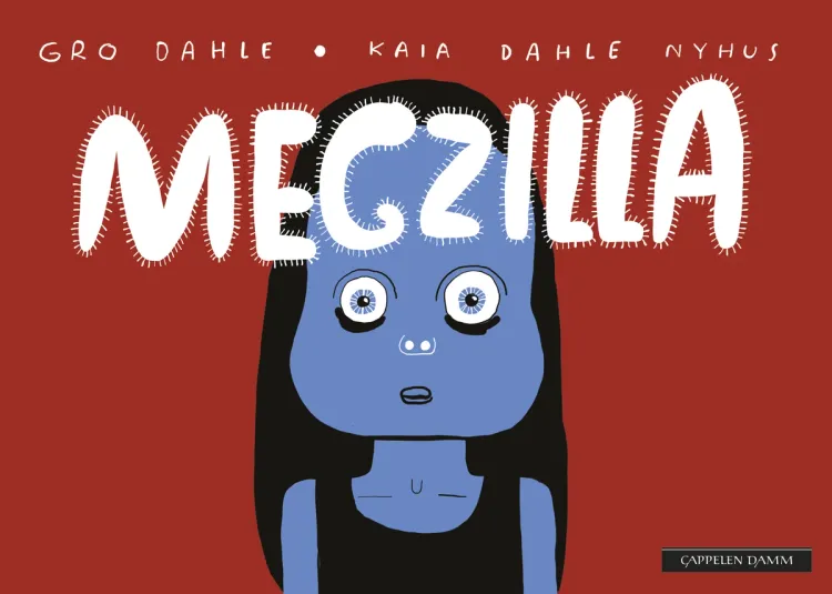 Omslag Megzilla av Gro Dahle (Innbundet)