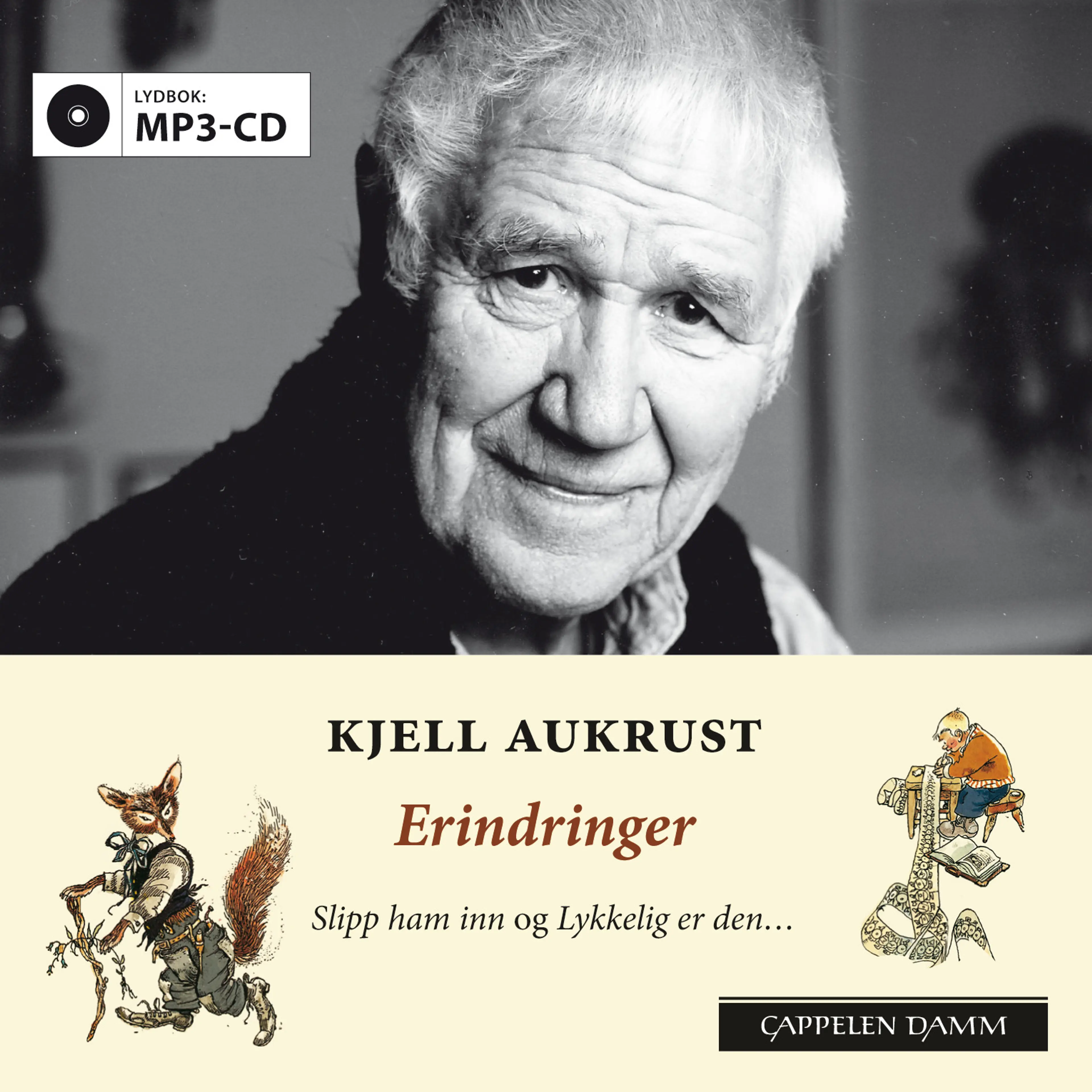 Omslag Erindringer av Kjell Aukrust (CD)