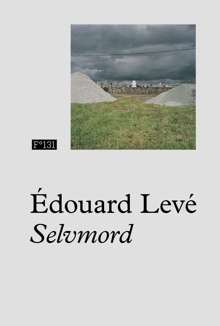 Omslag Selvmord av Edouard Levé (Innbundet)