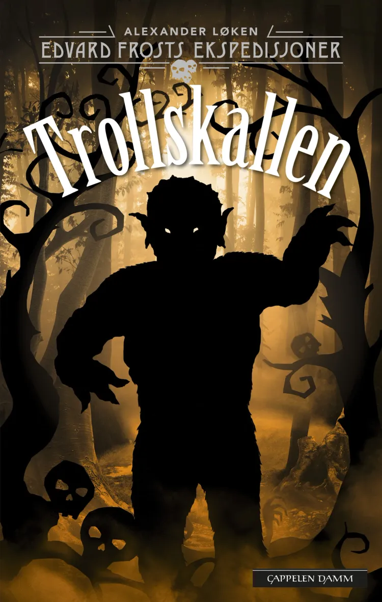 Omslag Trollskallen av Alexander Løken (Heftet)