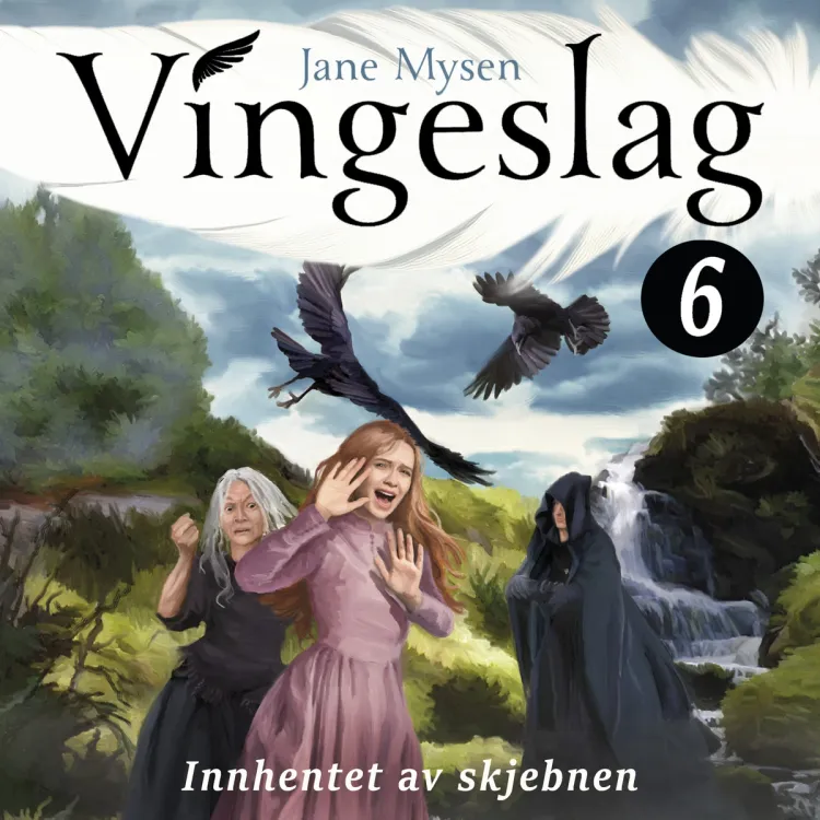 Omslag Innhentet av skjebnen av Jane Mysen (Lydbok)