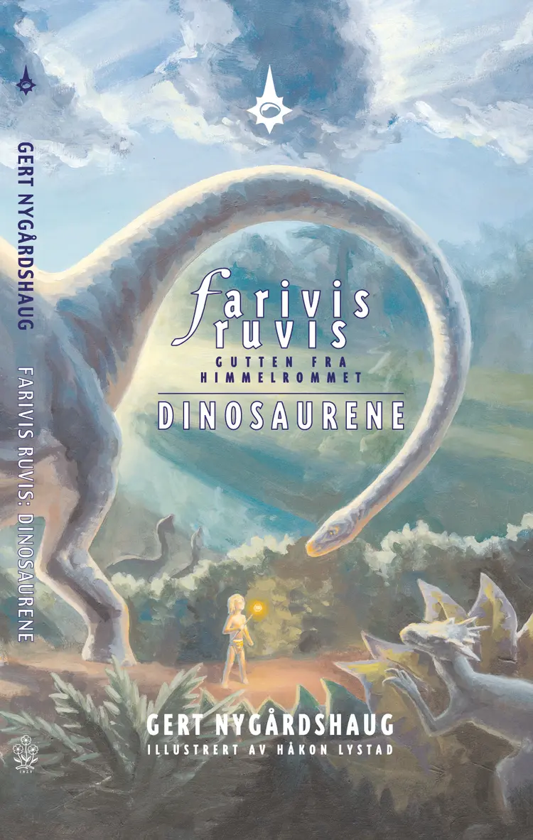 Omslag Dinosaurene-farivis ruvis av Gert Nygårdshaug (Innbundet)