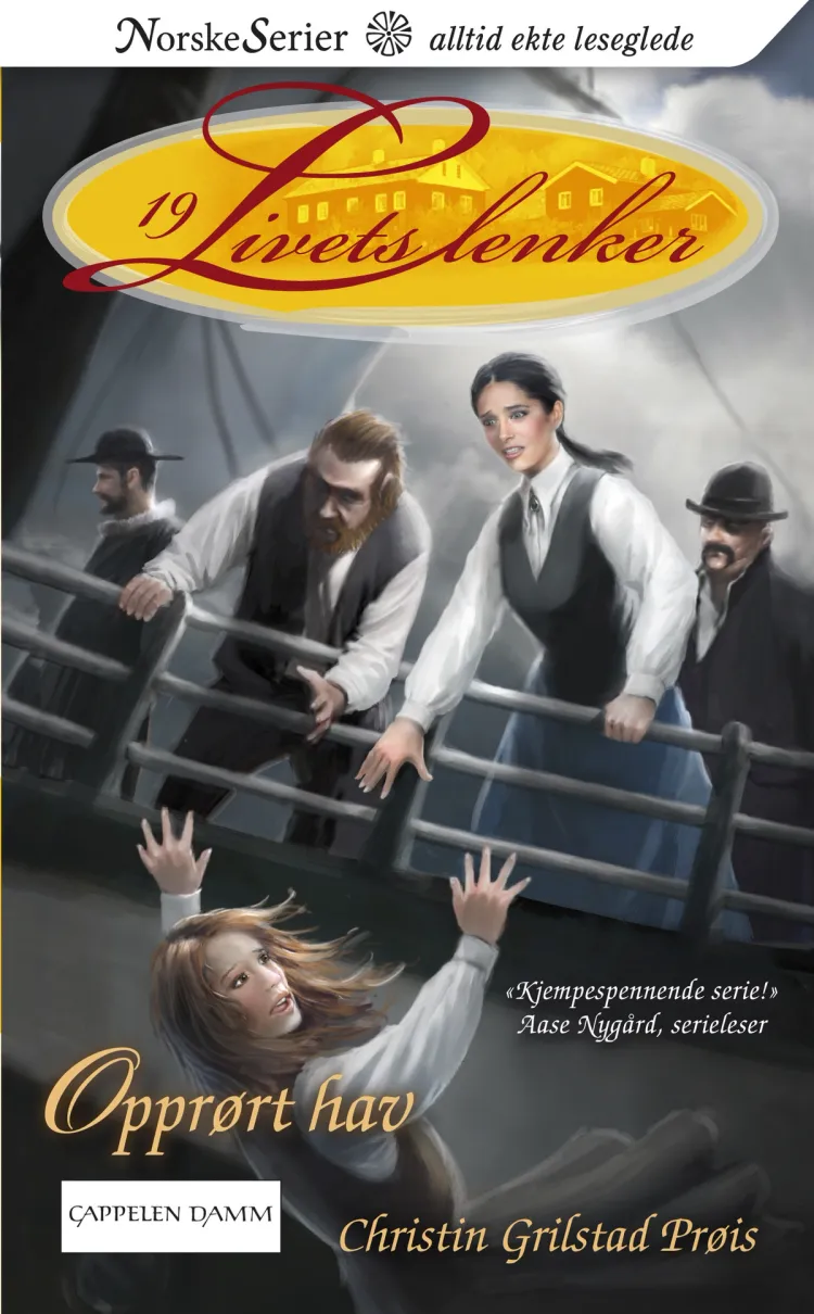 Omslag Opprørt hav av Christin Grilstad Prøis (Ebok)