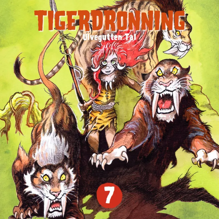Omslag Tigerdronning av Tor Åge Bringsværd (Lydbok)