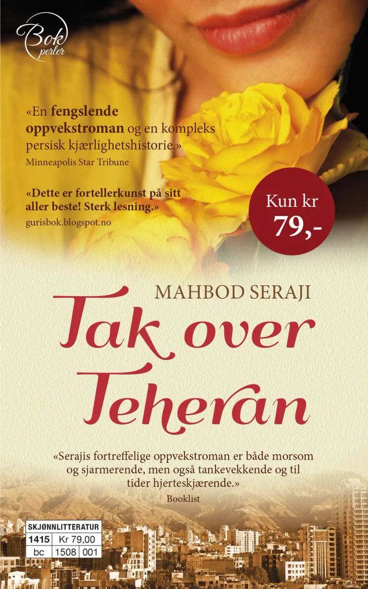 Omslag Tak over Teheran av Mahbod Seraji (Ebok)