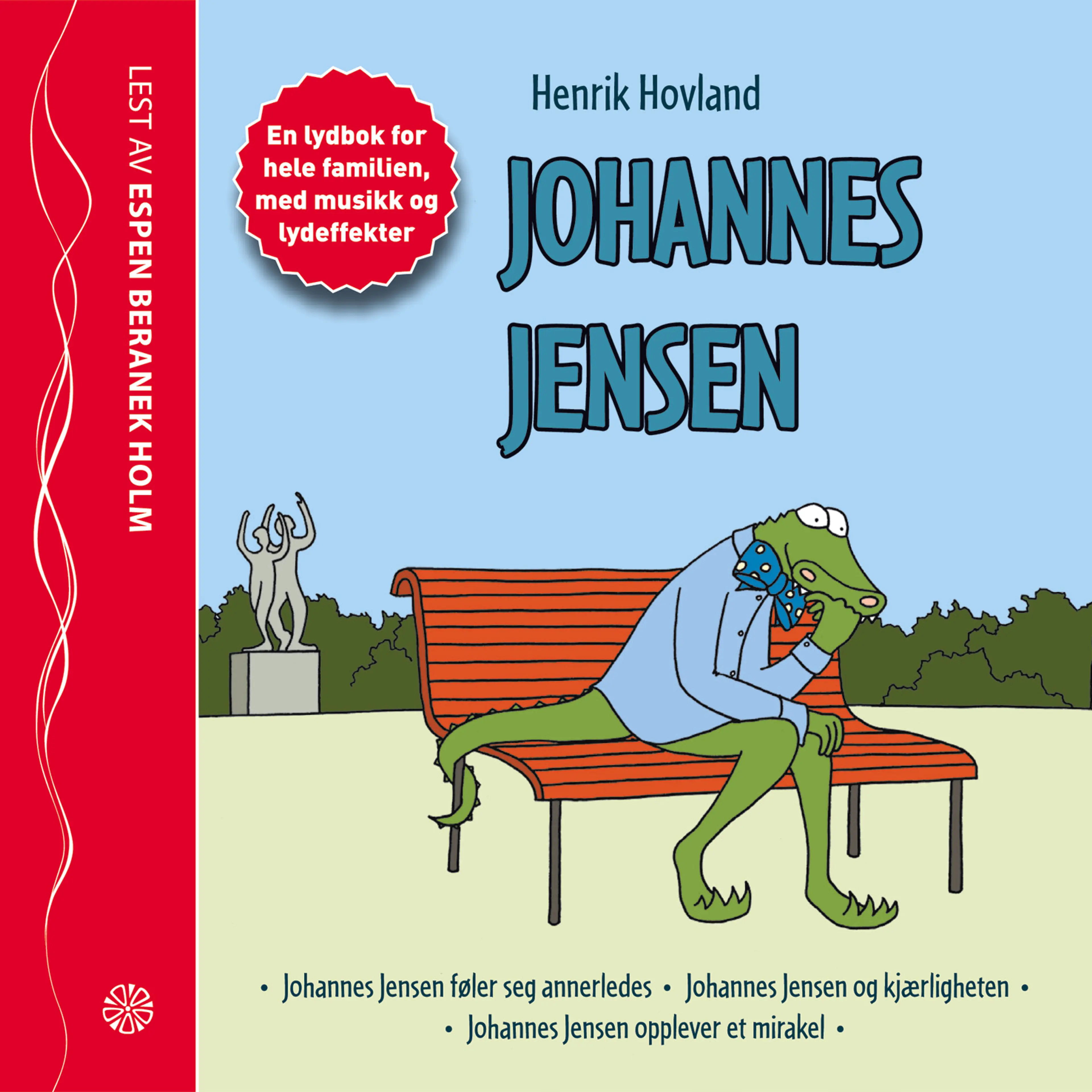 Omslag Johannes Jensen av Henrik Hovland (Lydbok)