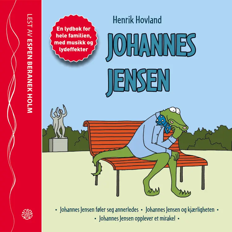 Omslag Johannes Jensen av Henrik Hovland (Lydbok)