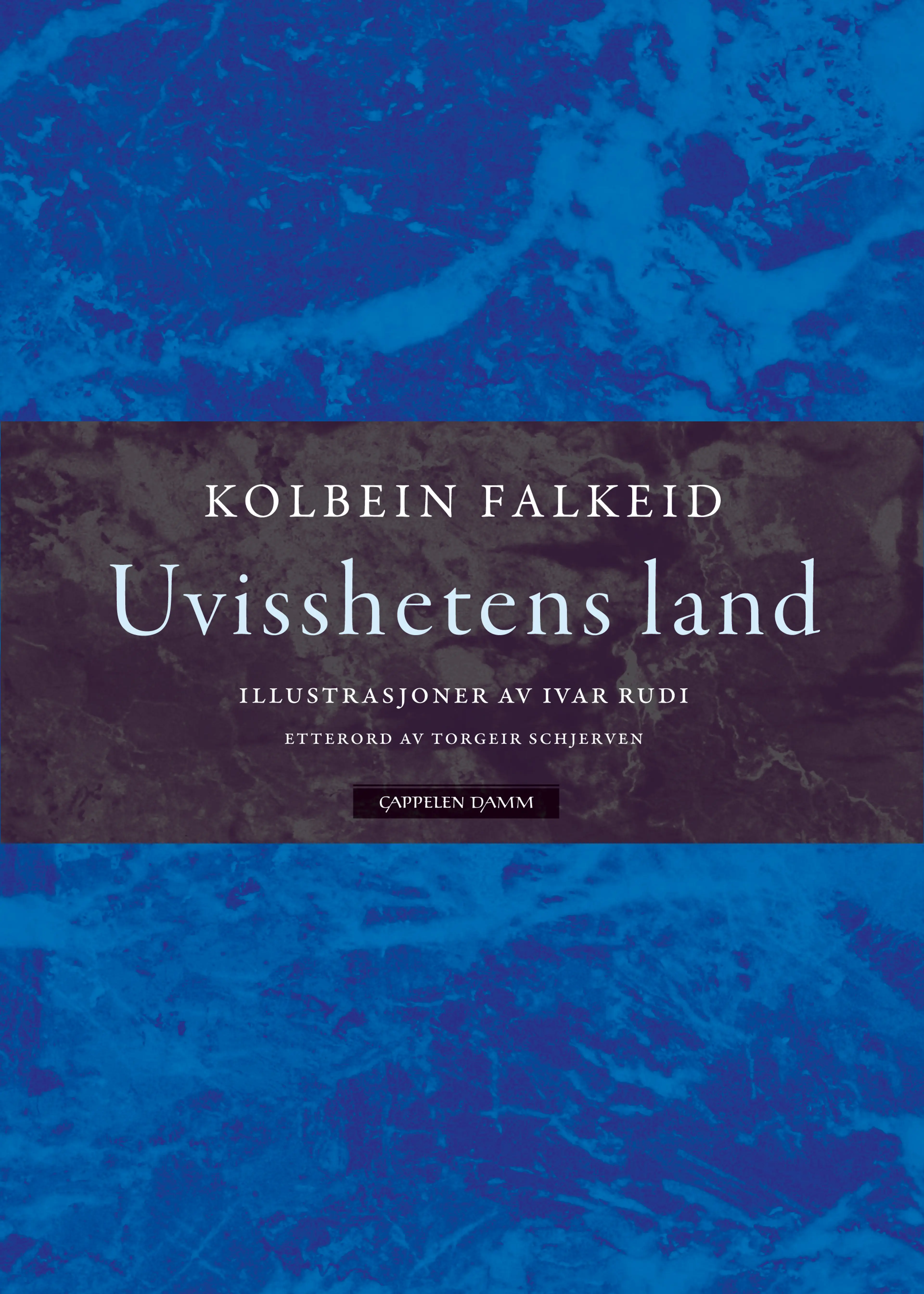 Omslag Uvisshetens land av Kolbein Falkeid (Innbundet)