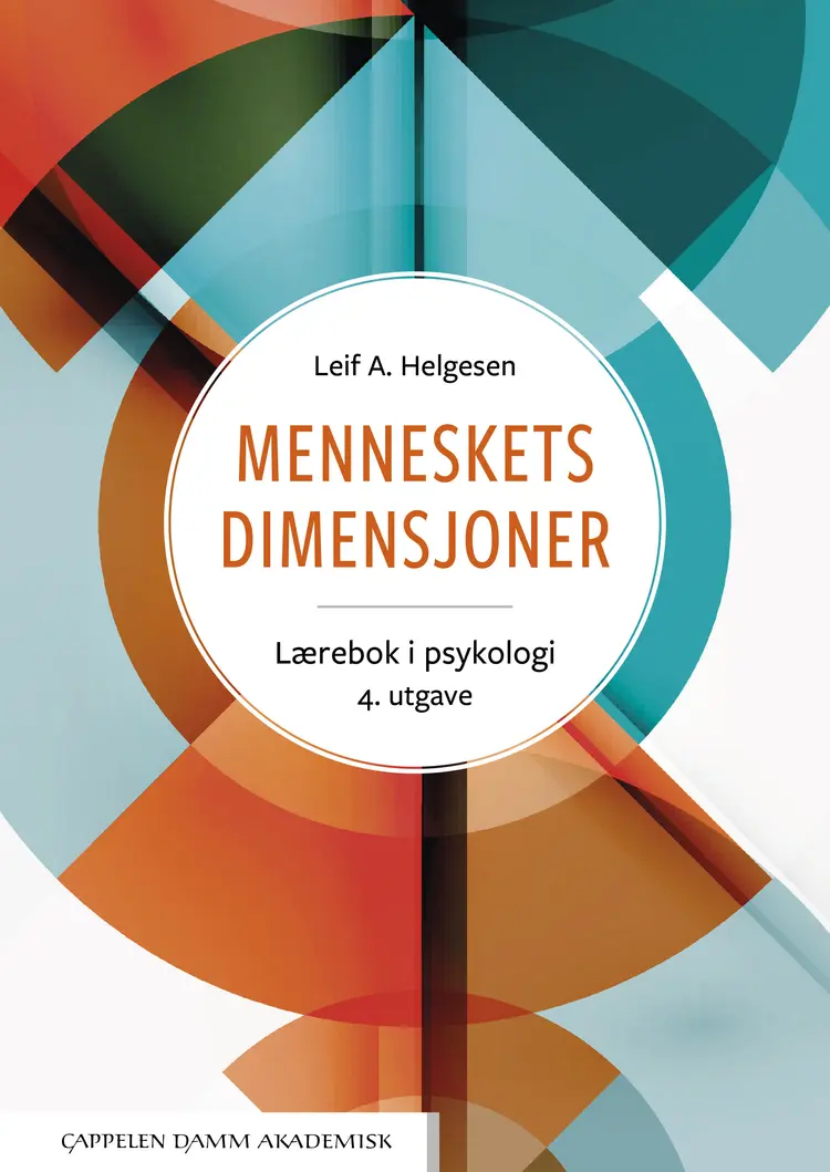 Omslag Menneskets dimensjoner av Leif A. Helgesen (Heftet)