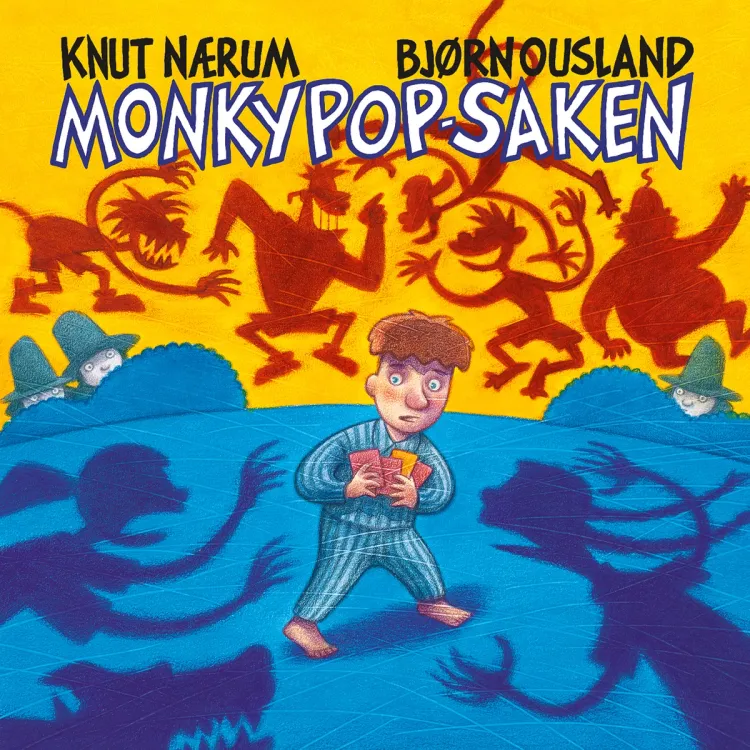 Omslag Monky Pop-saken av Knut Nærum (Lydbok)