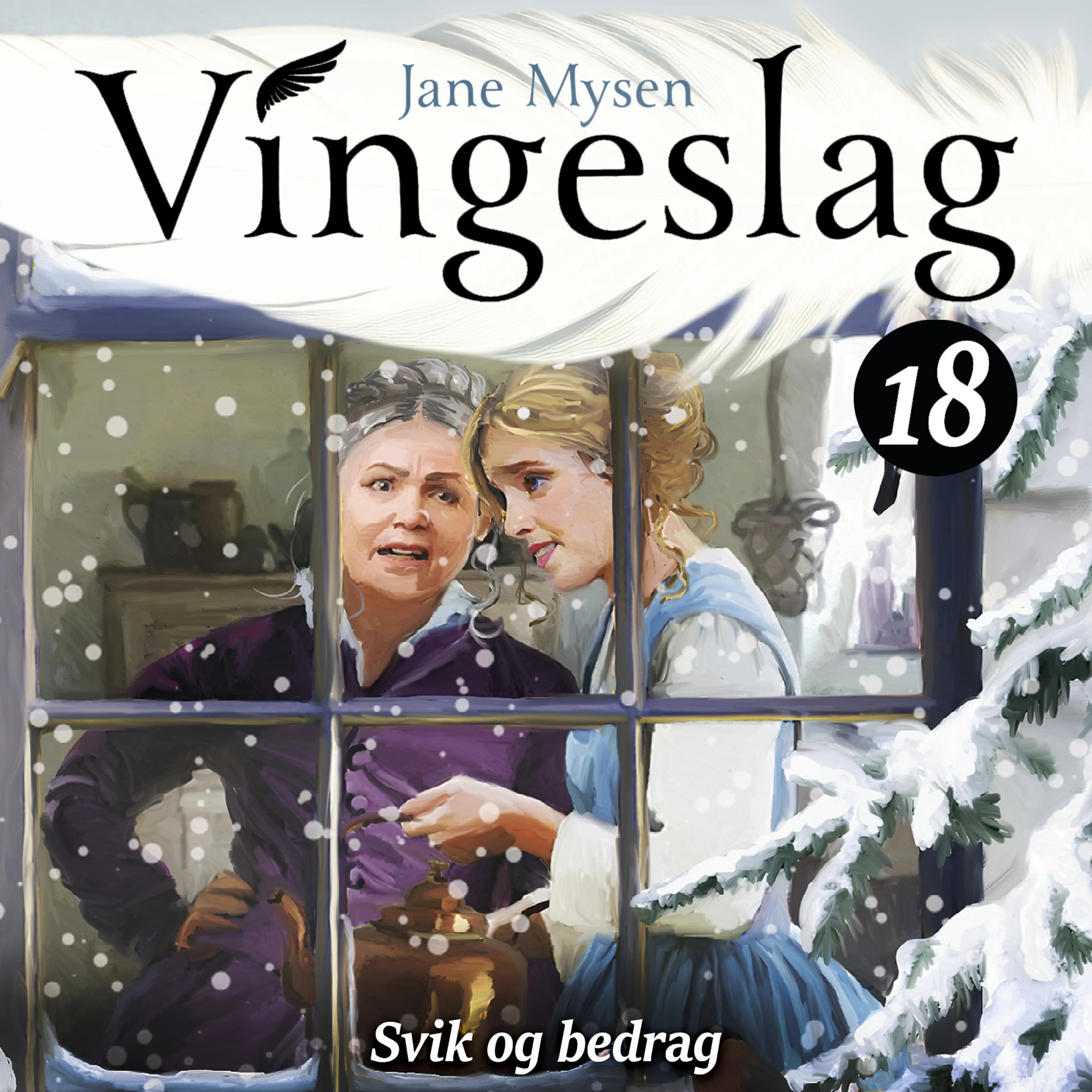 Omslag Svik og bedrag av Jane Mysen (Lydbok)