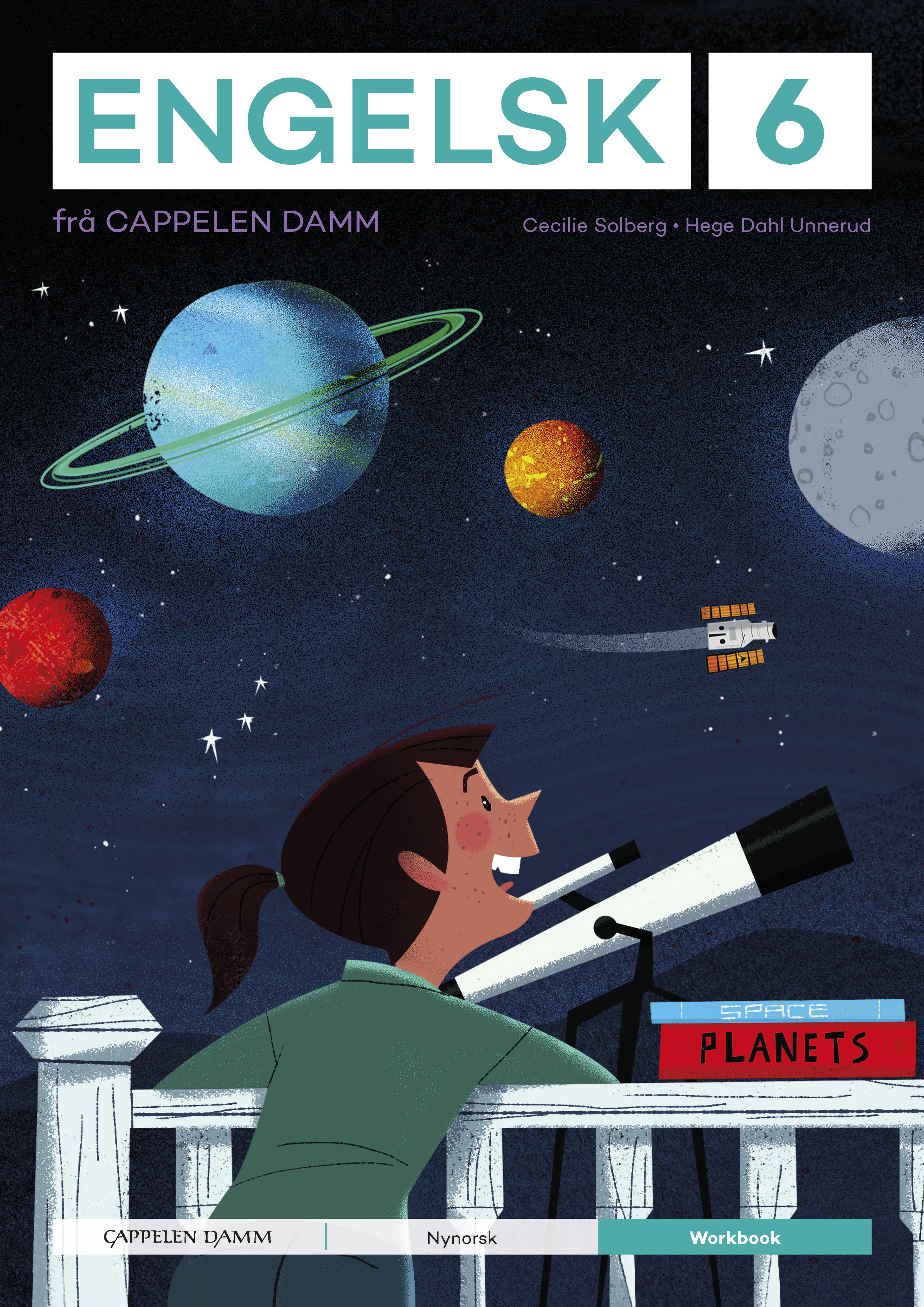 Omslag Engelsk 6 frå Cappelen Damm Workbook av Cecilie Solberg og Hege Dahl Unnerud (Heftet)