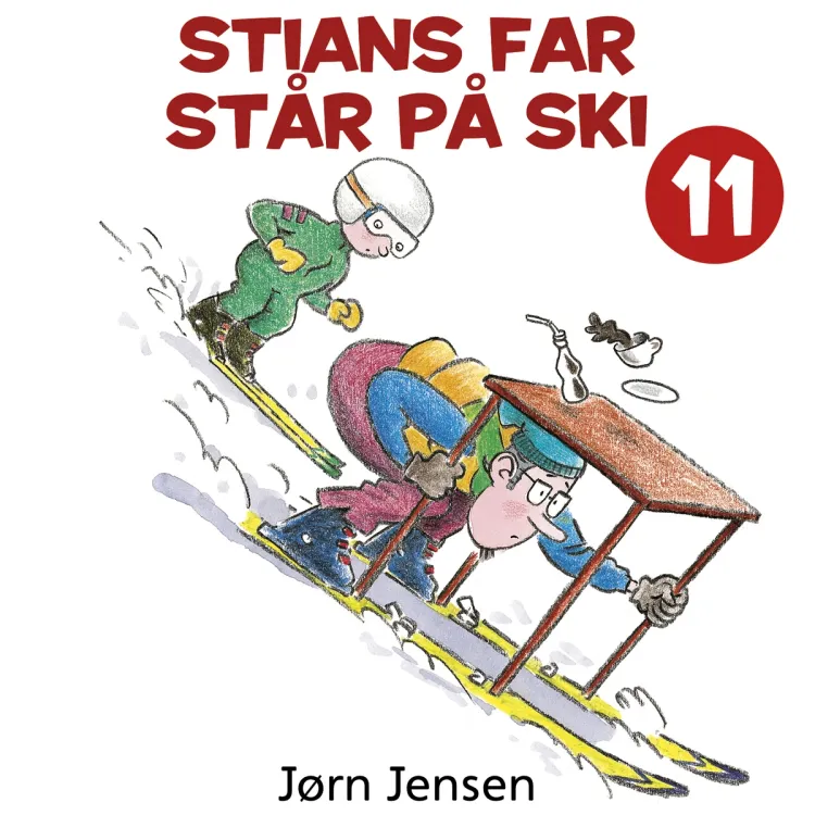 Omslag Stians far står på ski av Jørn Jensen (Lydbok)