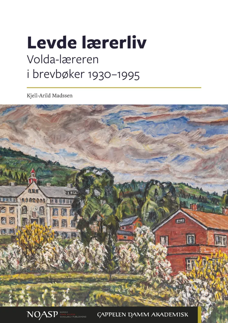 Omslag Levde lærerliv av Kjell-Arild Madssen (Heftet)